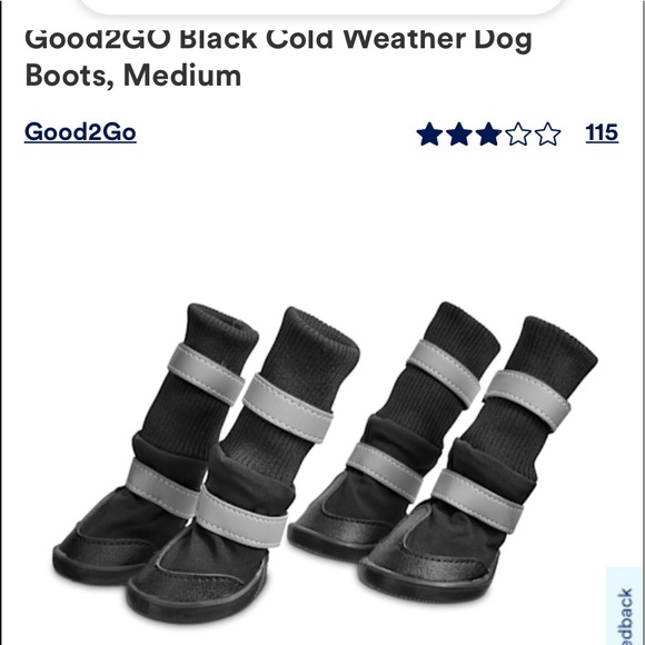 good2go all weather dog boots